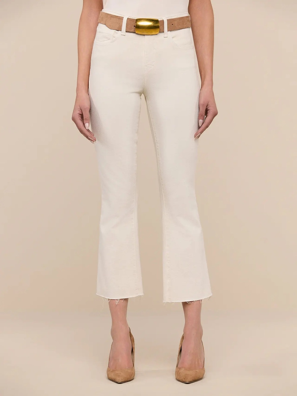 L'AGENCE Kendra Cropped Flare Jeans
NWT
Msrp $275